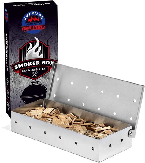 Mini Stainless Steel Curved Chef Smoker Box 